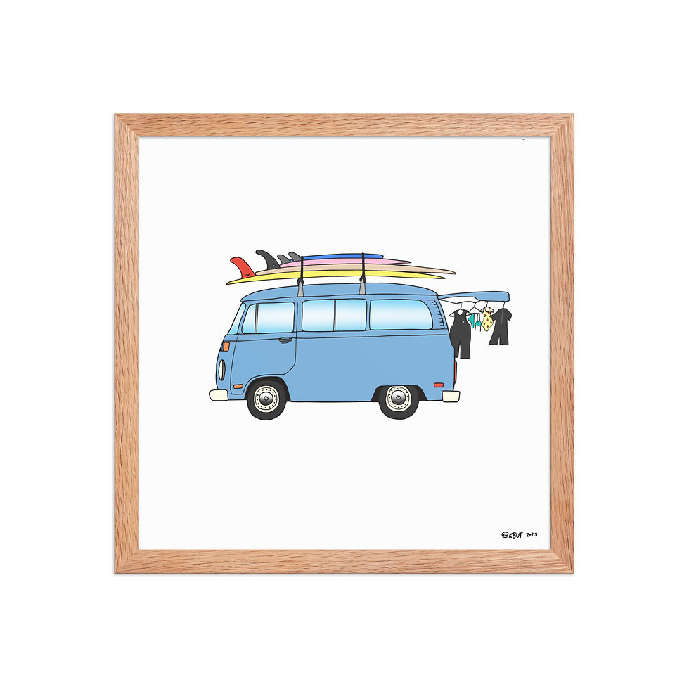 Thumbnail: 1968 VW Bus & Beach Day Quiver