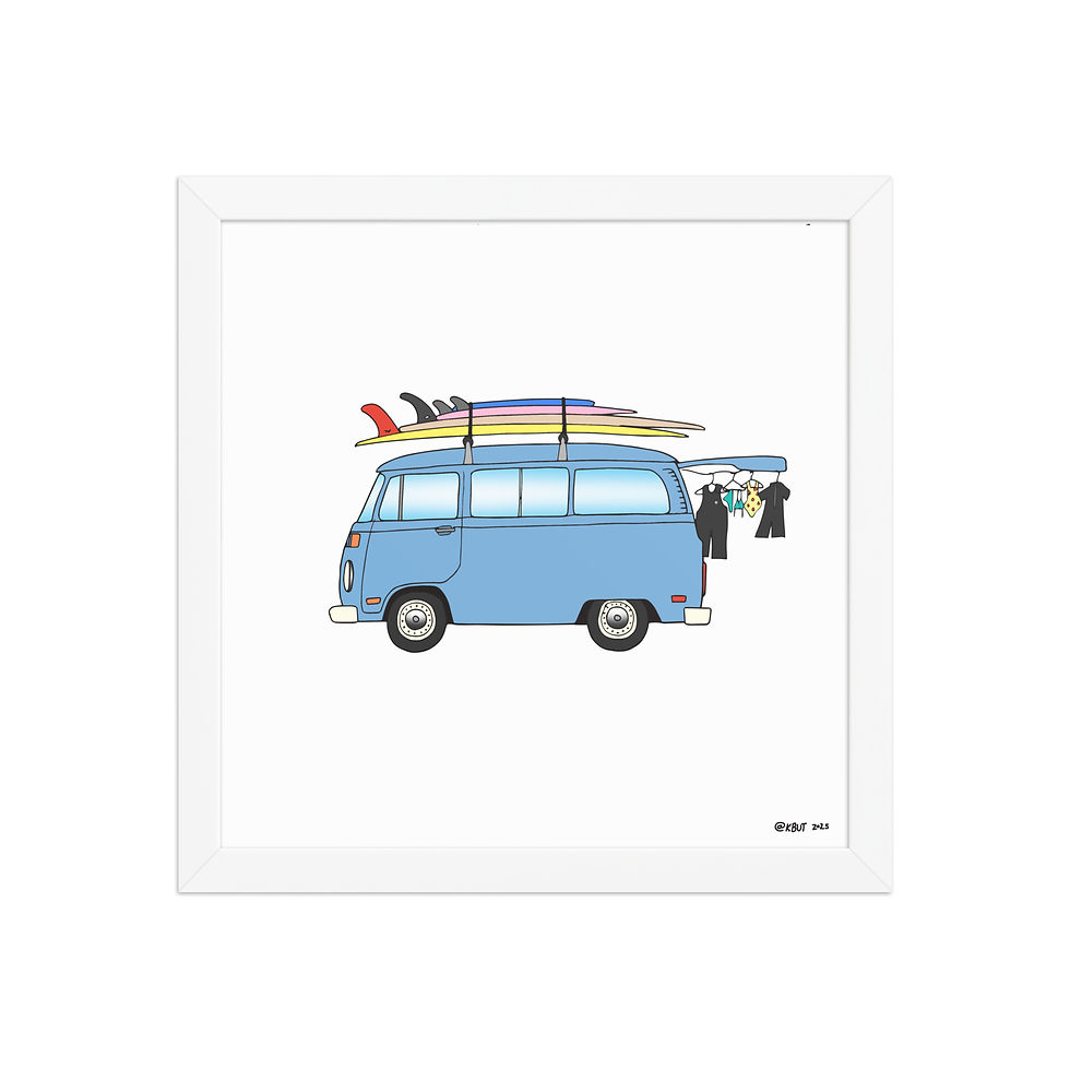 Thumbnail: 1968 VW Bus & Beach Day Quiver