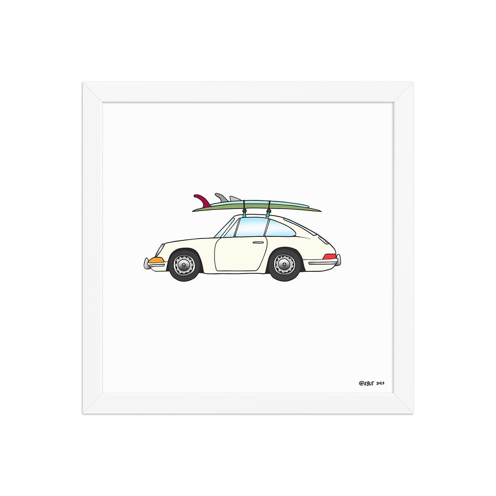 Thumbnail: 1966 Porsche 911 & 2 Board Quiver