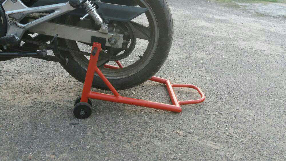 Мотоподкат под заднее колесо