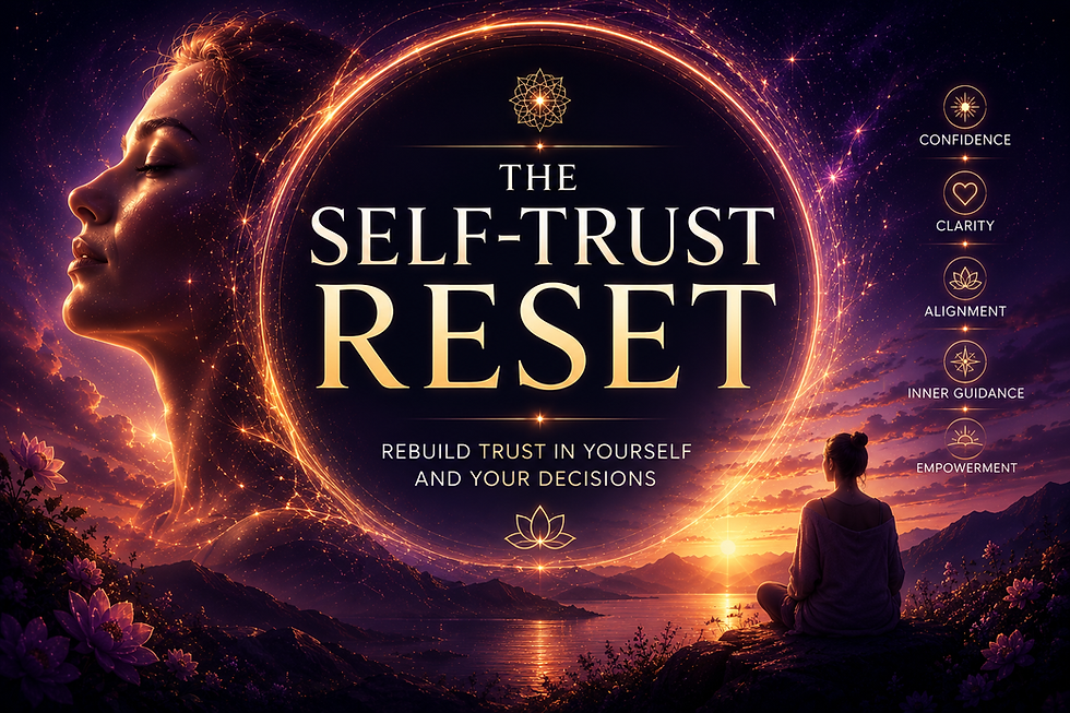 The Self-Trust Reset Rebuild trust in yourself and your decisions
