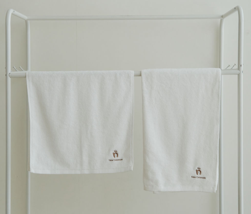 Thumbnail: PLAFARM Cocomom Korea Bamboo Towel Organic Baby Wash Kid wash towel