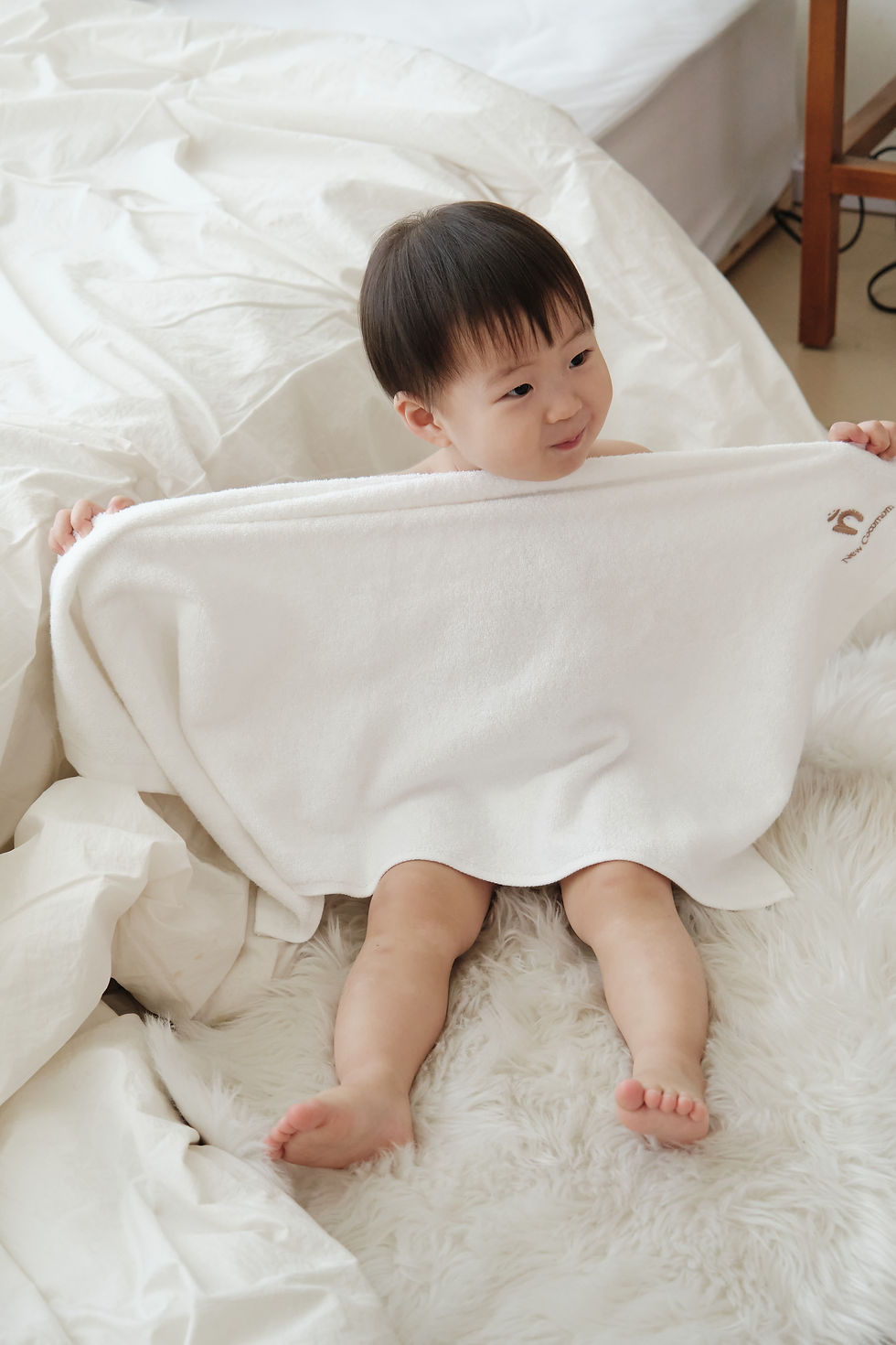 PLAFARM Cocomom Korea Bamboo Towel Organic Baby Wash Kid wash towel