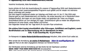 4-Tagesausflug Niederösteerreich/Wachau