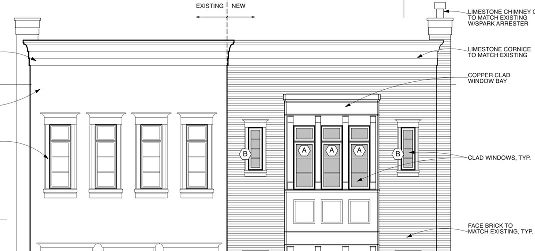 plans for remodeling of a house