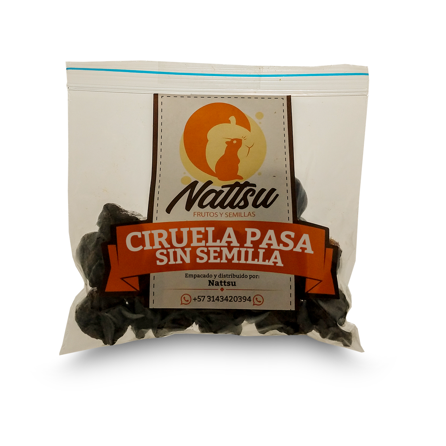 Ciruela Pasa Sin Semilla 125gr