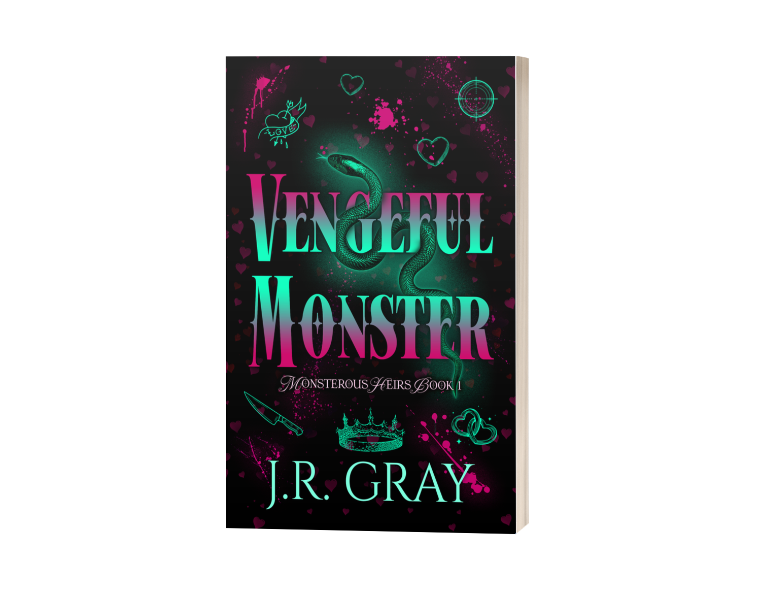 Vengeful Monster signed paperback