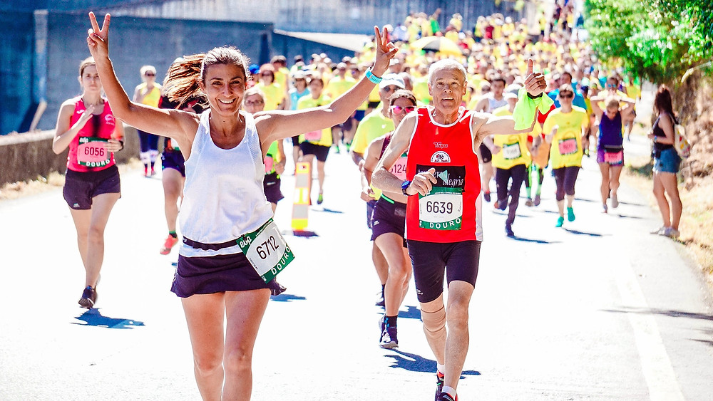 Lauf Sportevent Frauen Laufen
