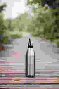 Wasserflasche aus Edelstahl