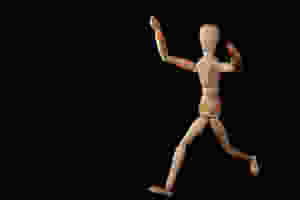 Holzpuppe