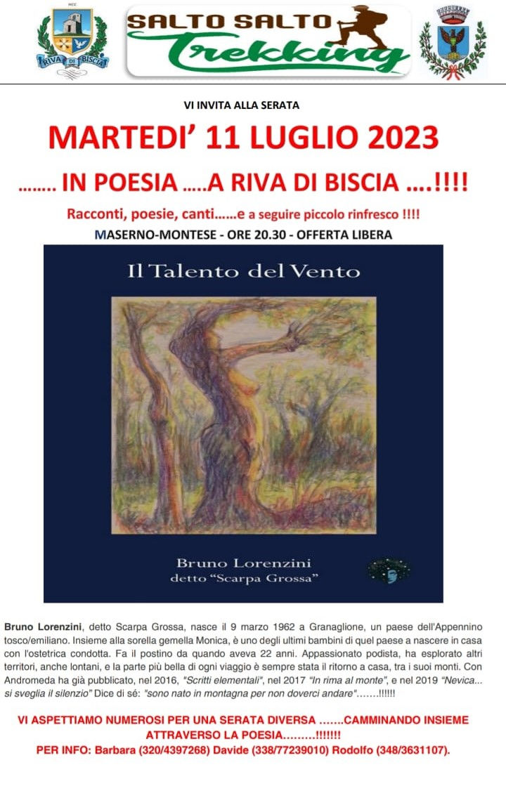 Maserno - In poesia a Riva di biscia - Salto Salto Trekking