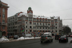 Austrian Square. Winter
