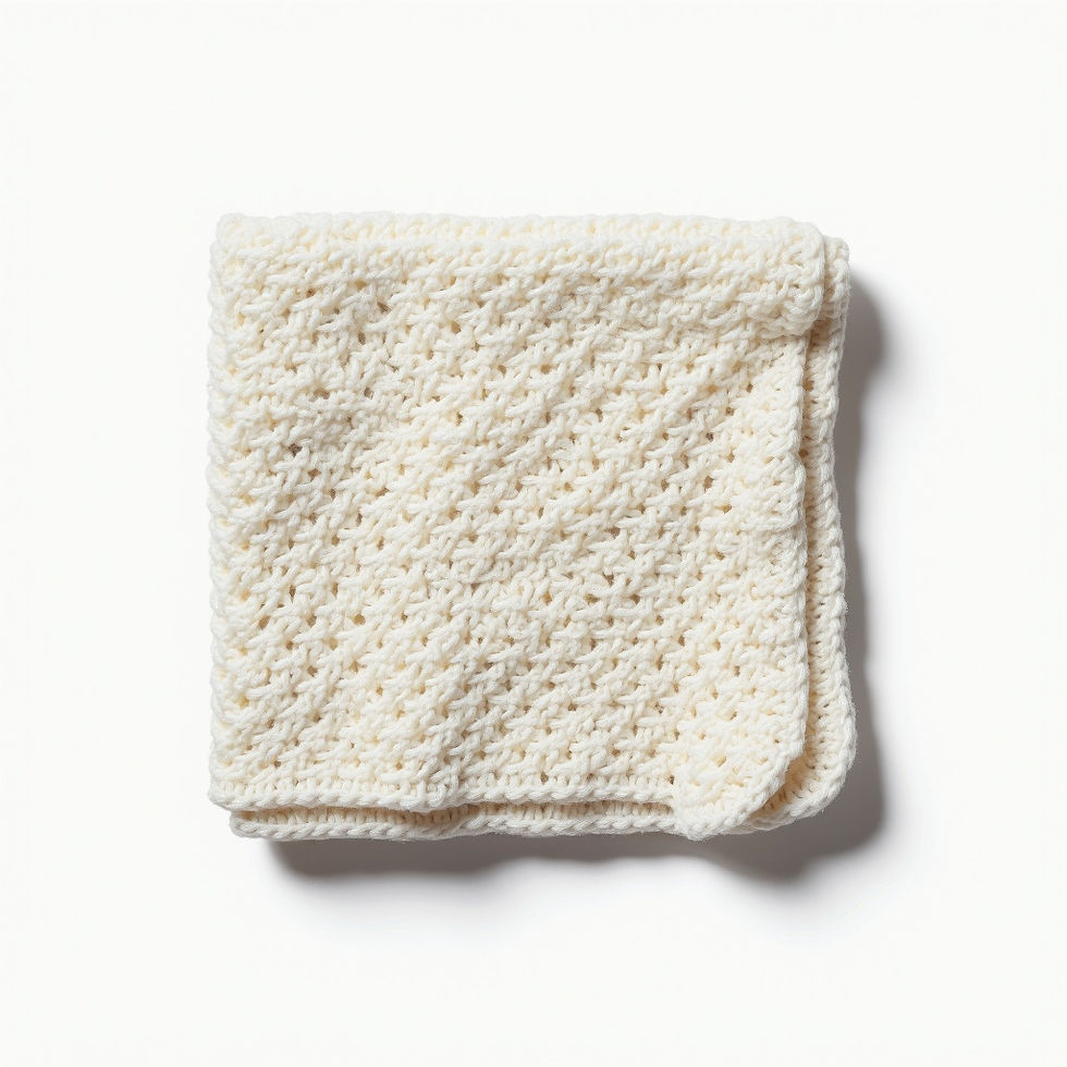 Heklet Vaskeklut Set