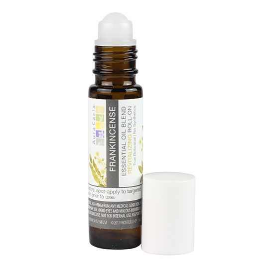 Aura Cacia Frankincense Roll-On 0.31 fl. oz. Ready to Use Essential Oil