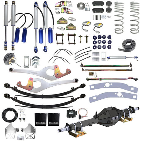 Superior Outback Tourer Leaf Sprung 3 Inch Lift