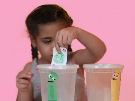 Card Coloring and Sorting Activity