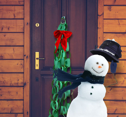 Holiday Door Decoration