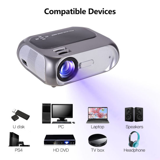 Miniature : video projecteur intelligent T7 wireless sans fil avec wifi et miracast 4k