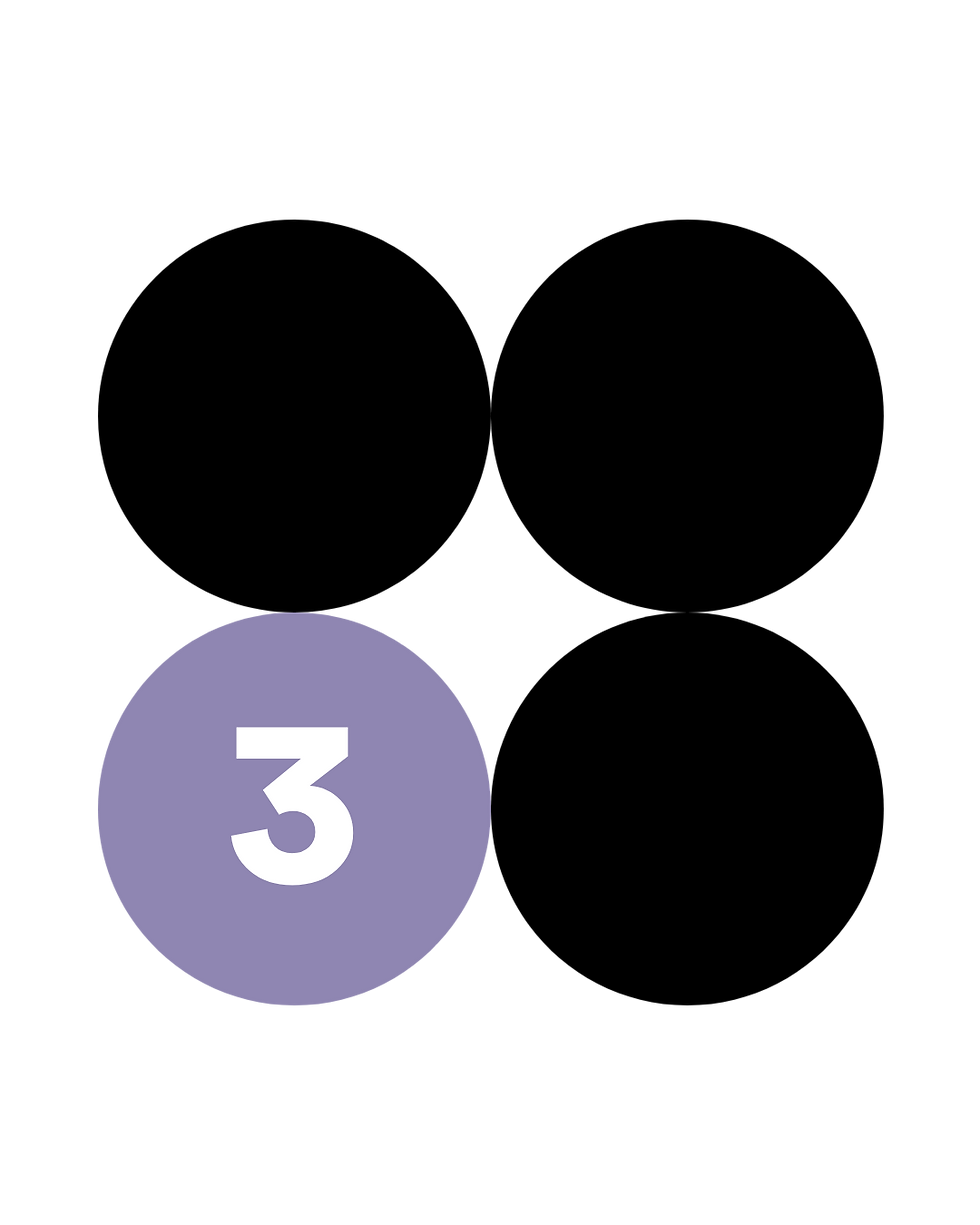 Image with the Number 3 in a circle