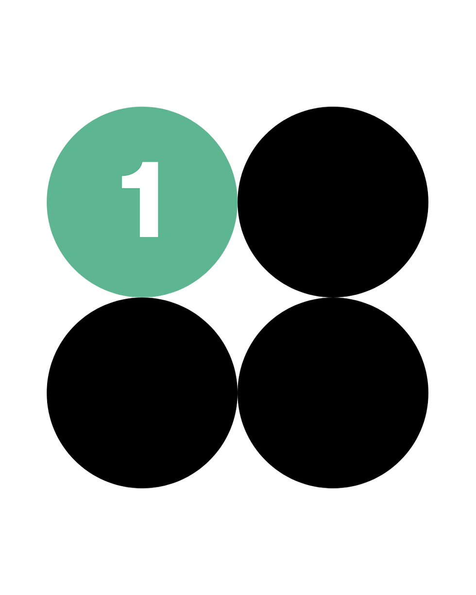 Image with the Number 1 in a circle