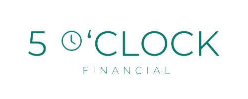 Logo that says 5 O'Clock Financial