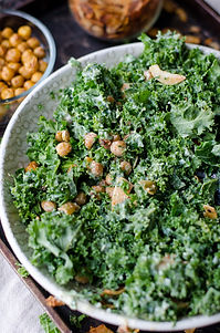 Kale Chickpea Salad