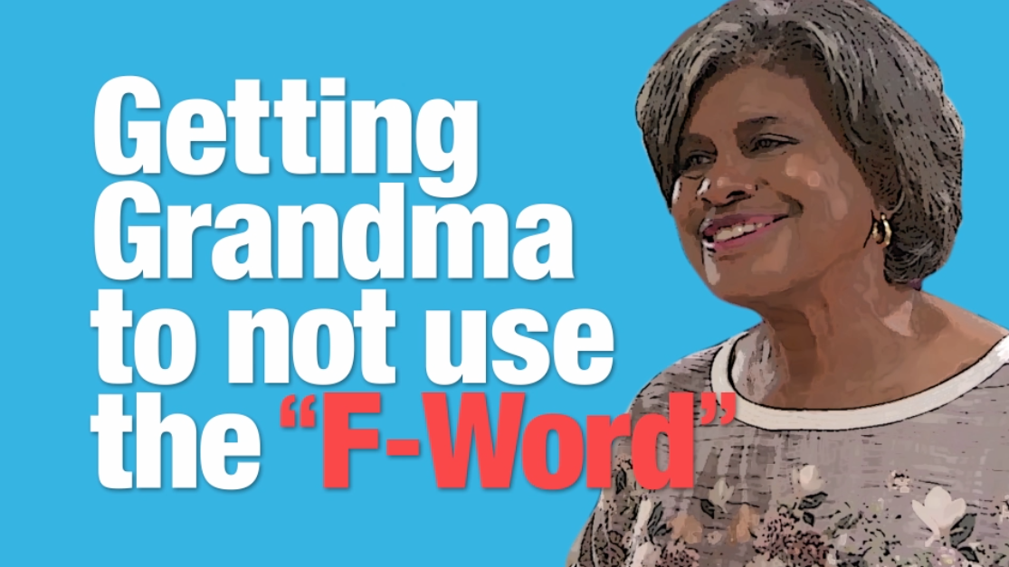 Trying to get Grandma not...