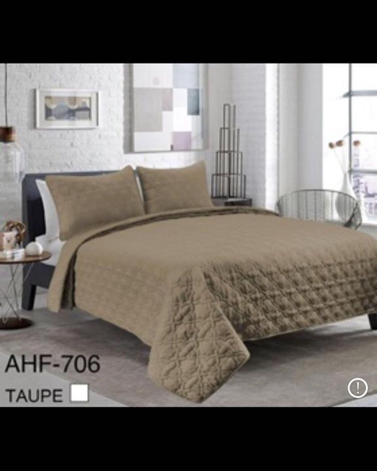 Colcha bordada Jumbo 