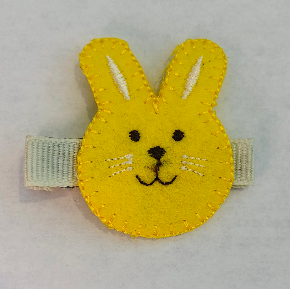 Thumbnail: Pastel Bunny Hair Clip WS