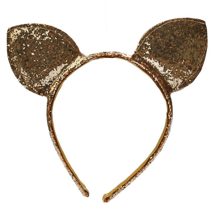 Thumbnail: Glitter Cat Ears Headband WS