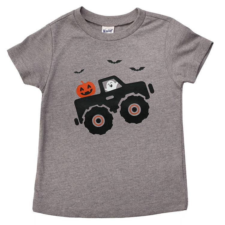 Boys Monster Truck short sleeve tee WS