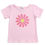 Thumbnail: Pink Studded Daisy Short Sleeve Tee WS