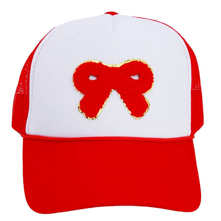 Gold Bow Baseball Hat WS