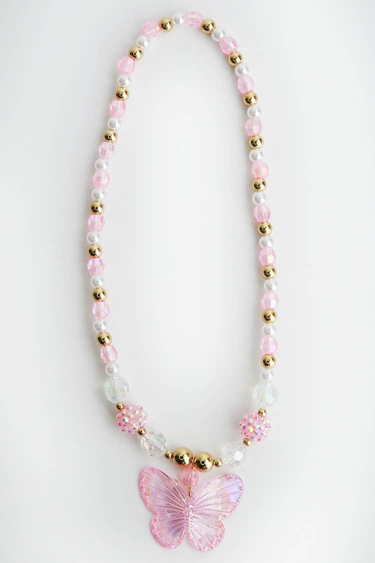 Butterfly Pendant Necklace WS