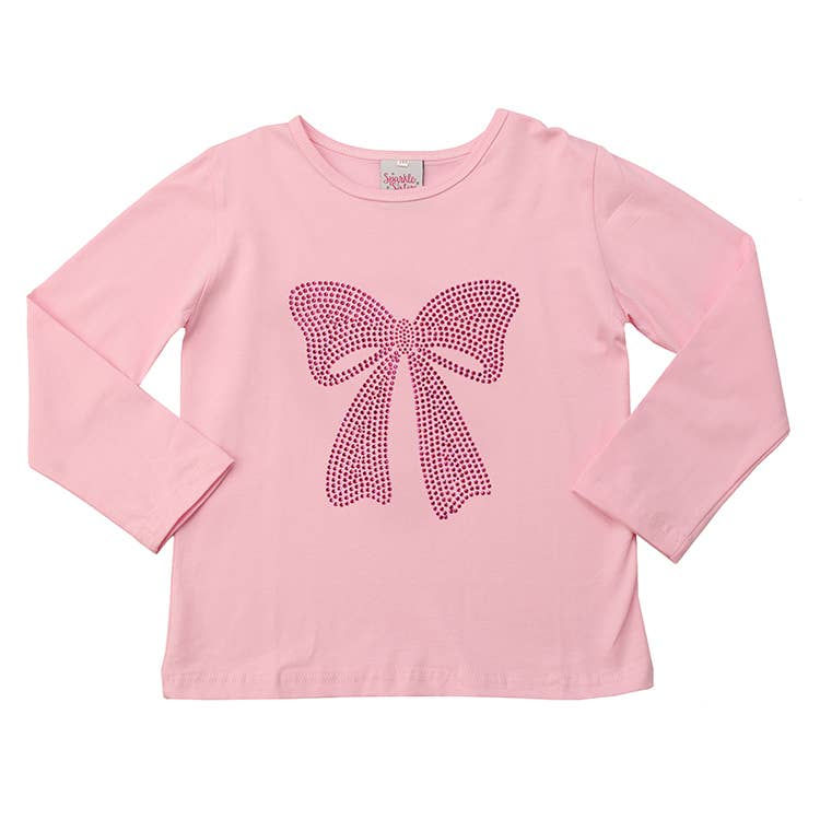 Thumbnail: Fuchsia Studded Bow Long Sleeve WS