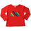 Thumbnail: Rainbow Double Heart Long Sleeve