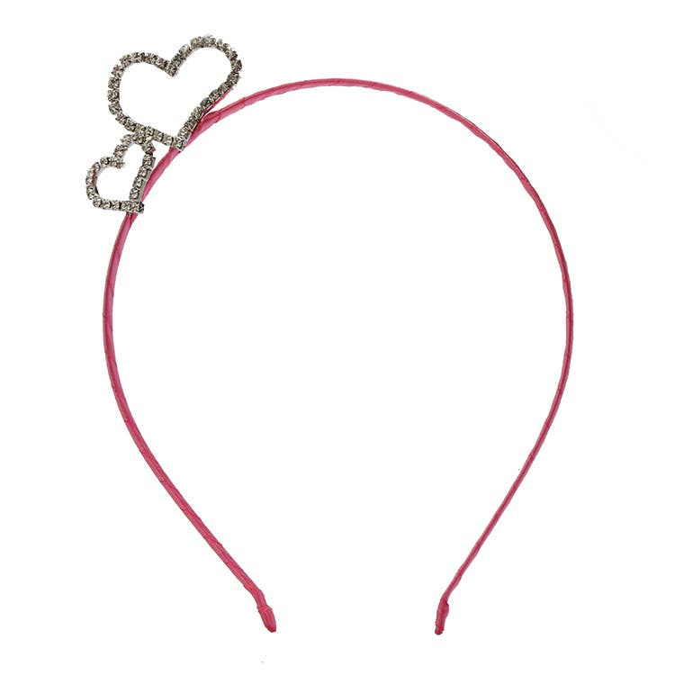 Heart Rhinestone Headband WS