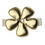 Thumbnail: Large Patent Gold and Sliver Flower WS