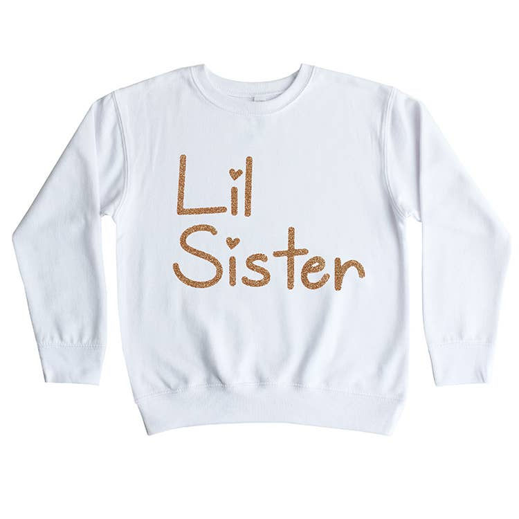 Gold Lil Sister Sweatshirt WS
