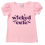Thumbnail: Purple  Wicked Cute Puff sleeve  tee WS
