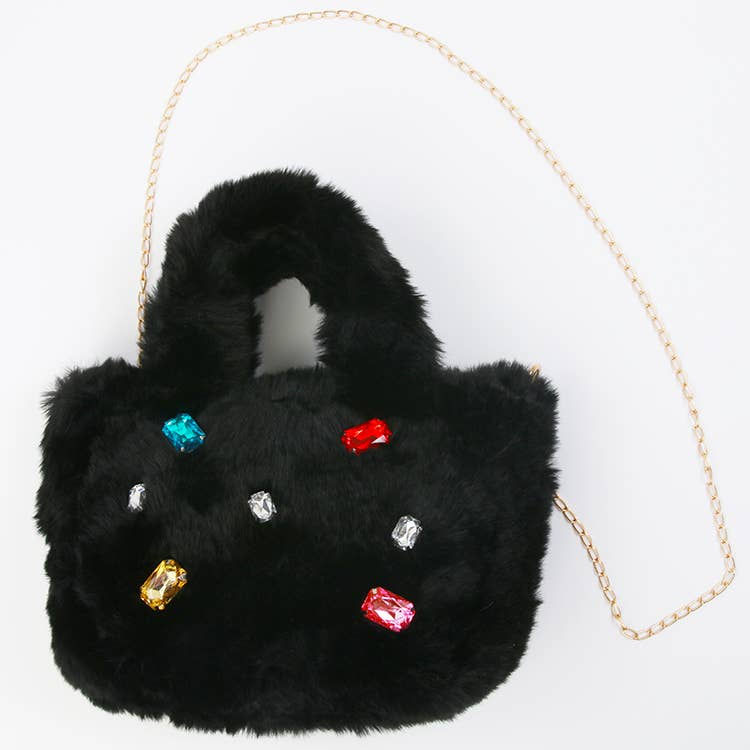 Thumbnail: Fur Jewel Purse