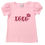 Thumbnail: Hot Pink XOXO Kiss Puff Tee Shirt WS
