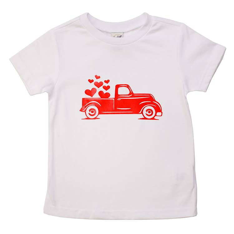 Boy's Love Truck T shirt - Short Sleeve WS