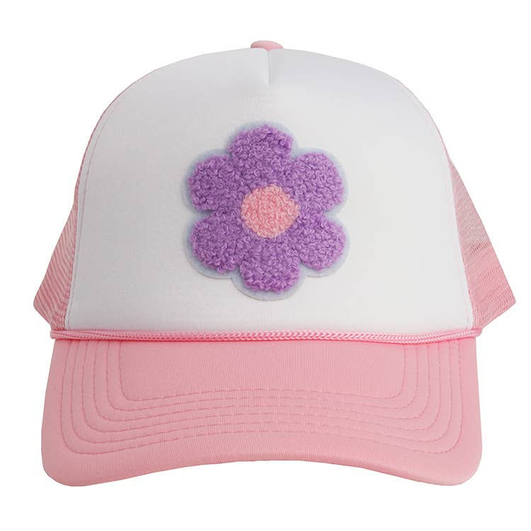 Patch Flower Trucker Hat WS