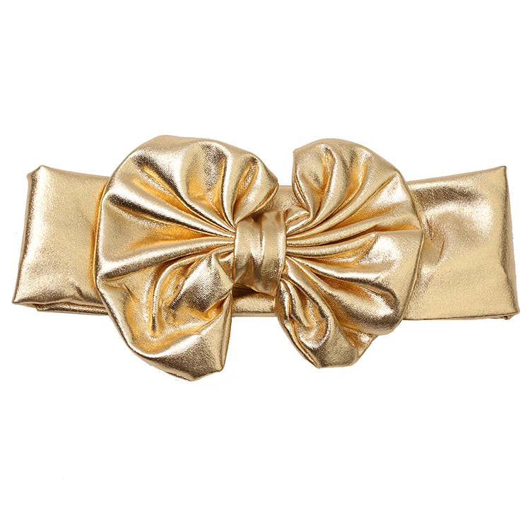 Thumbnail: Metallic Soft Pleather Headband WS
