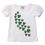 Thumbnail: Green Falling Shamrocks Puff Sleeve Tee WS