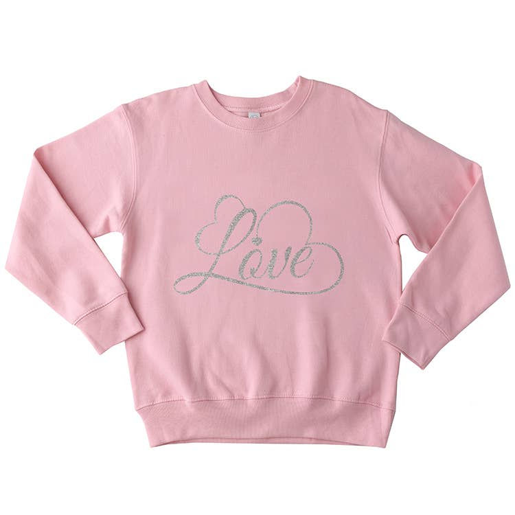 Silver Script Love Sweatshirt
