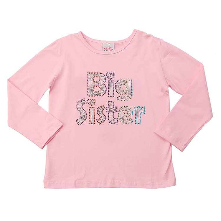 Thumbnail: Beaded Big Sister Long Sleeve Top WS