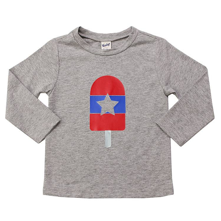 Boys RWB Popsicle Long sleeve Tee WS