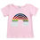 Thumbnail: Rainbow with Clouds short sleeve T WS